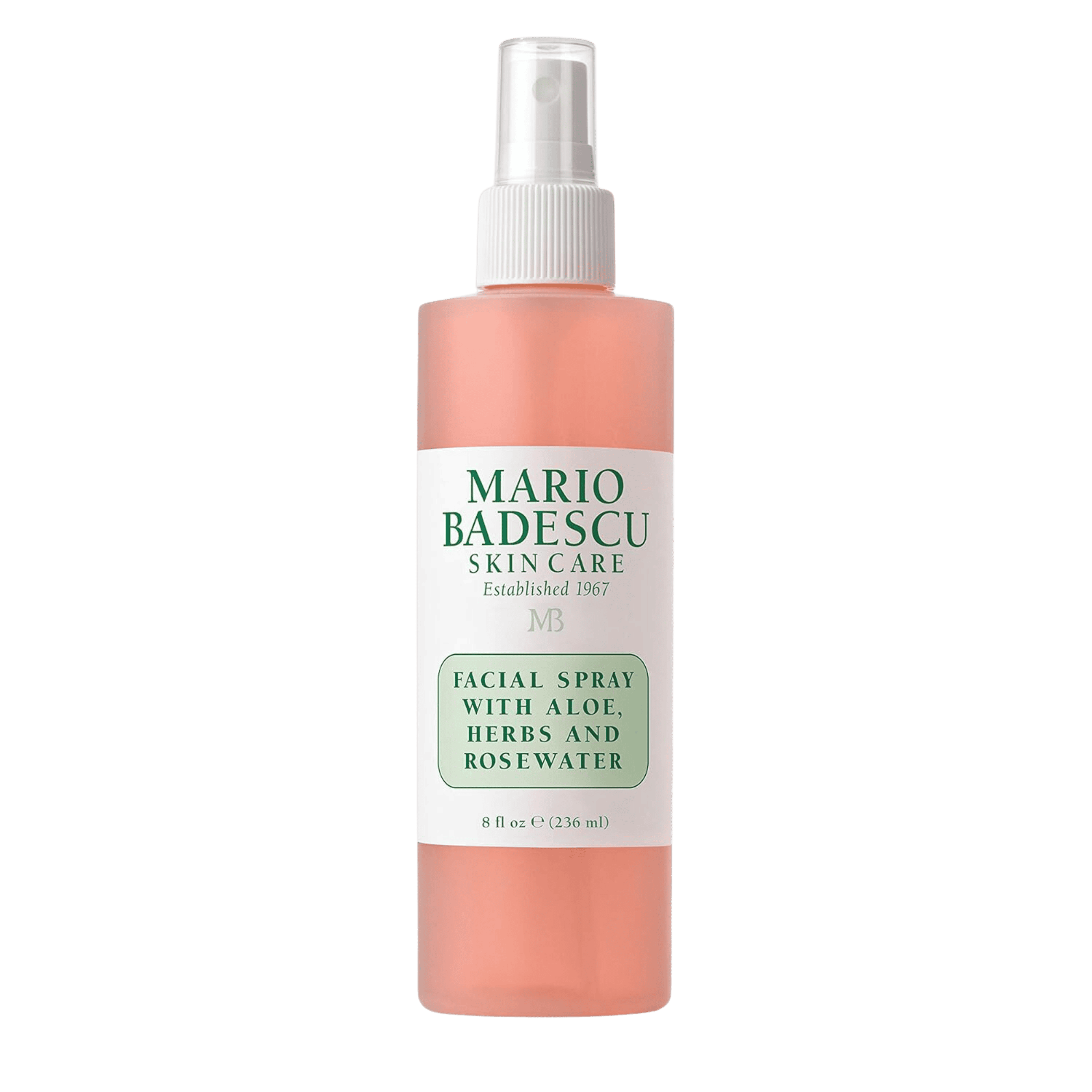 Facial Spray with Aloe, Herbs and Rose Water for All Skin Types