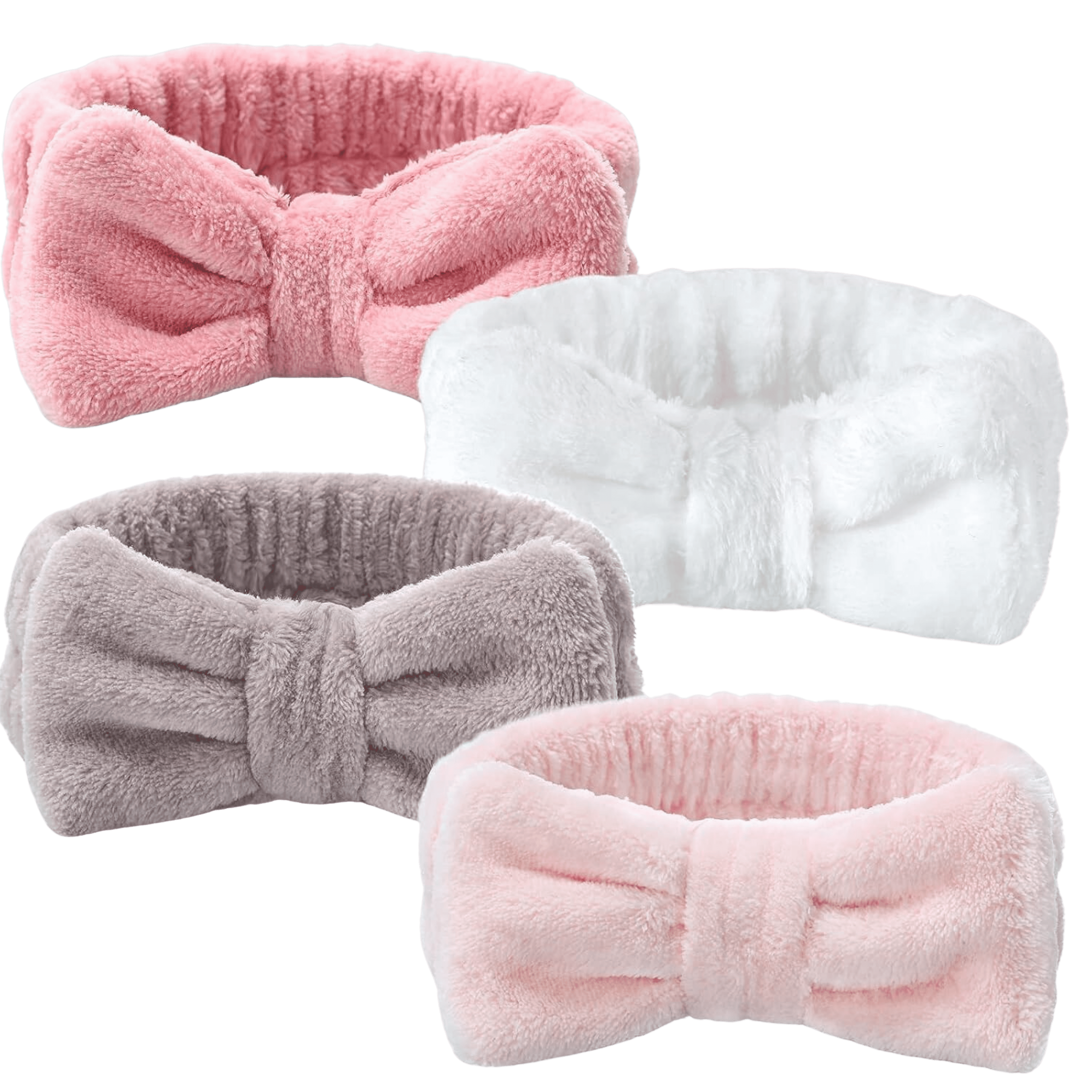 Spa headband, Face washing headband, Makeup bow tie, Hair band for girls, Girls' hair accessories, Cute spa headband, Stylish makeup headband, Bow tie hair band, Soft face washing band, Fashionable hair accessory.